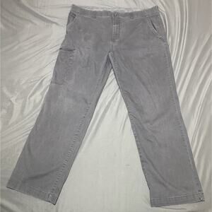 WeatherProof Men’s 38x30 Actual (39x28) Grey Shadow Stretch Utility Cargo Pants